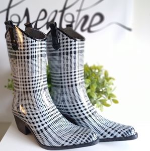 Daily Shoes Cowboy Waterproof Rain Boots